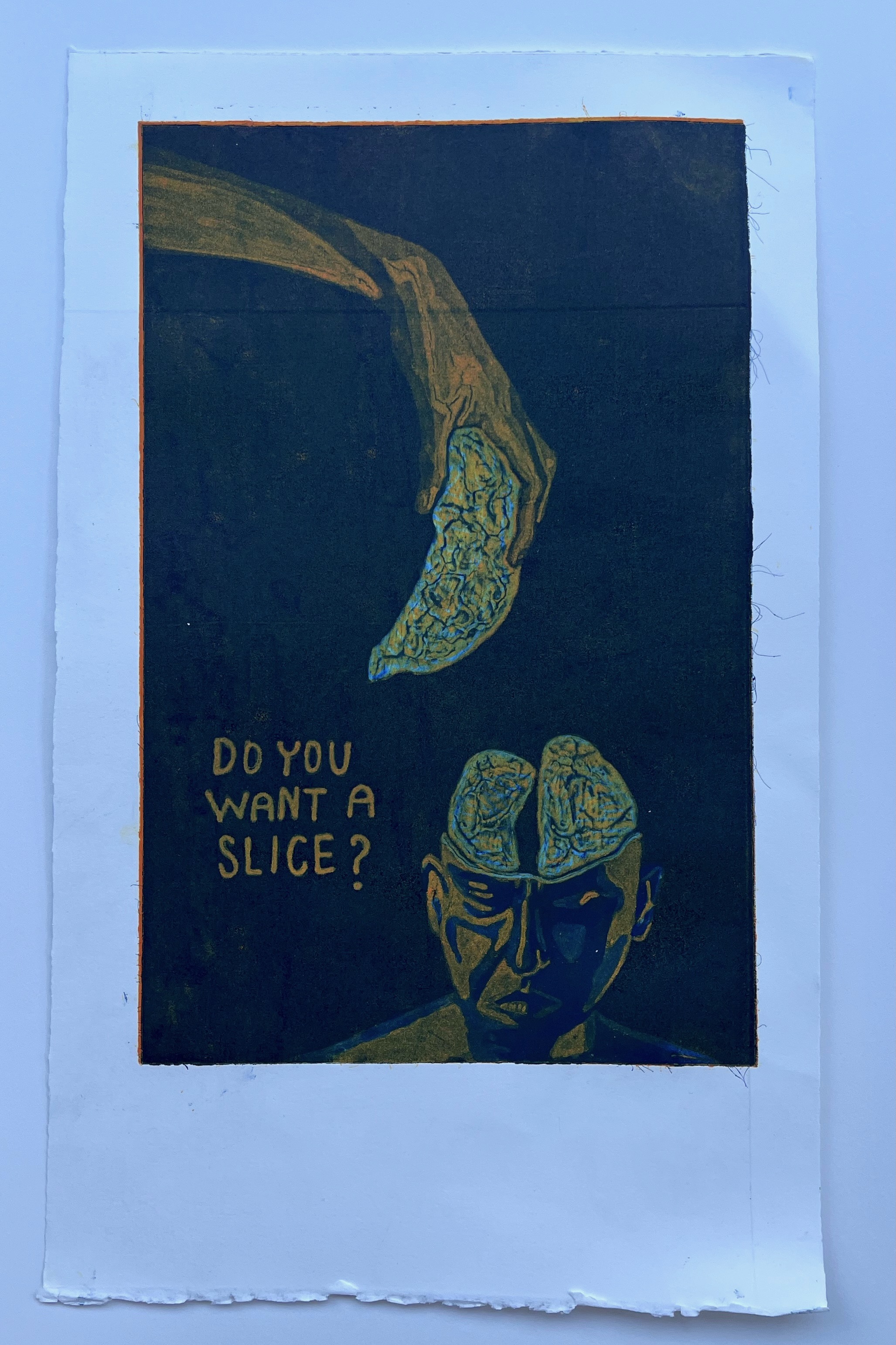 do you want a slice - orange
